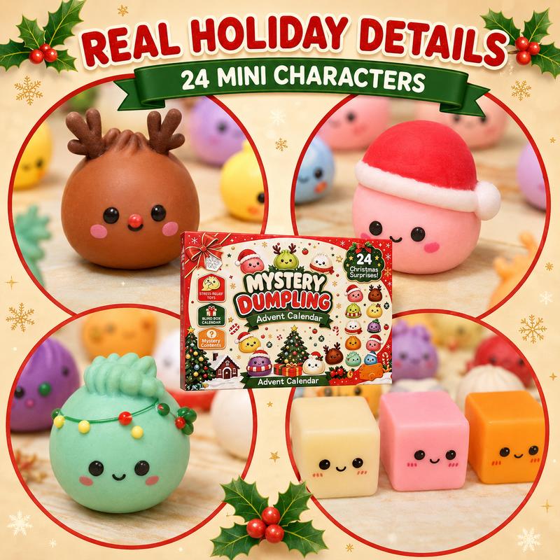 Christmas Squishy Advent Calendar 2026