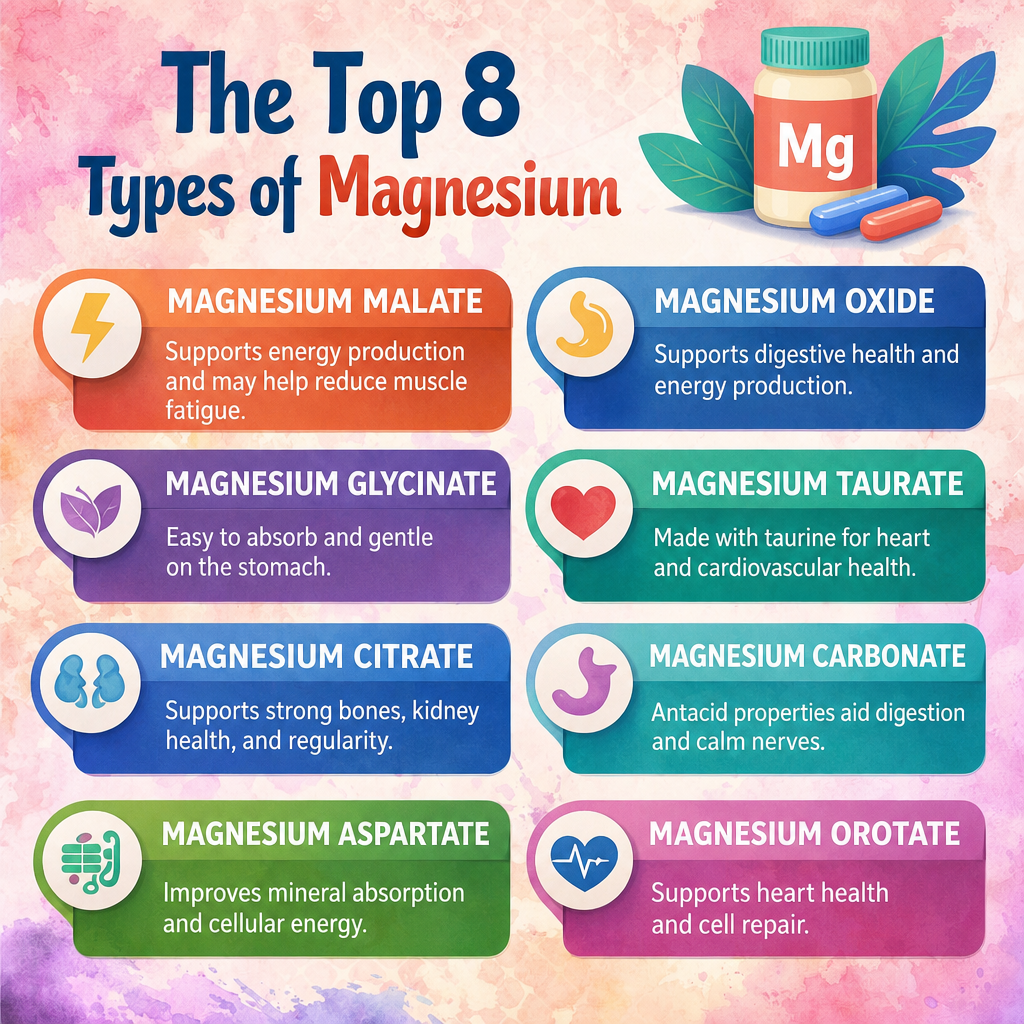 Lumiyahu Magnesium Complex 8 Essential Magnesium Supplement