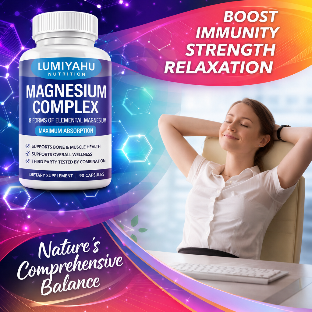 Lumiyahu Magnesium Complex 8 Essential Magnesium Supplement
