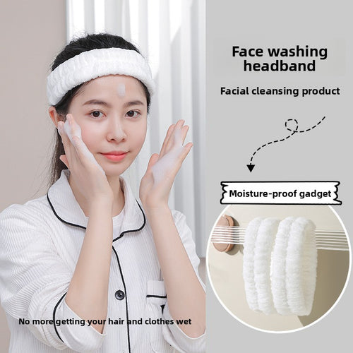 Soft Stretch Headband for Face Wash and Skincare